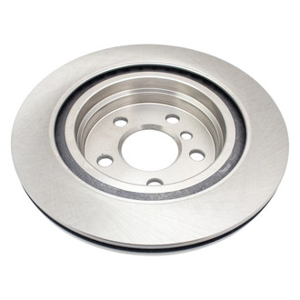 TRQ® - Plain Vented Rear Disc Brake Rotors