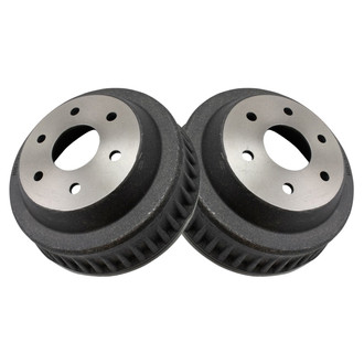 TRQ® BRA75095 - Rear Driver and Passenger Side Brake Drums