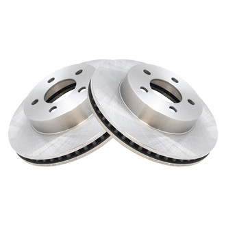 TRQ® - Plain Vented Front Disc Brake Rotors