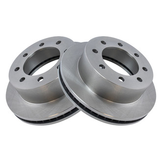 TRQ® - Plain Vented Front Disc Brake Rotors