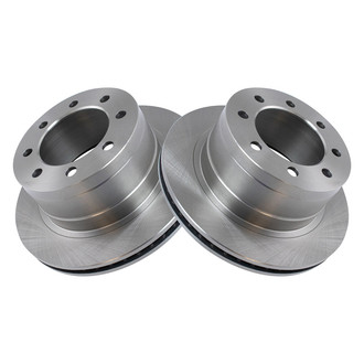 TRQ® - Plain Vented Rear Disc Brake Rotors