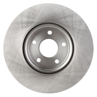 TRQ® - Plain Vented Front Disc Brake Rotors
