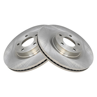 TRQ® - Plain Vented Front Disc Brake Rotors