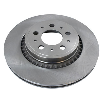 TRQ® - Plain Vented Rear Disc Brake Rotors