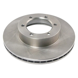 TRQ® - Plain Vented Front Disc Brake Rotors
