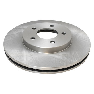 TRQ® - Plain Vented Front Disc Brake Rotors