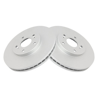 TRQ® - Plain Vented Front Disc Brake Rotors