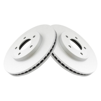 TRQ® - Plain Vented Front Disc Brake Rotors