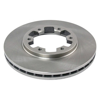 TRQ® - Plain Vented Front Disc Brake Rotors