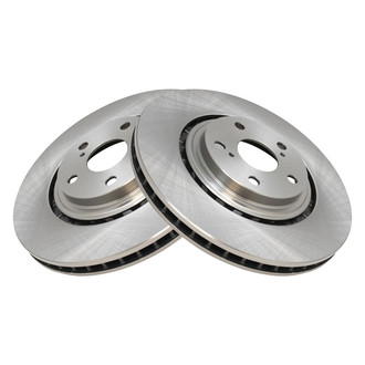 TRQ® - Plain Vented Front Disc Brake Rotors