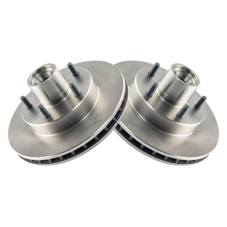 TRQ® - Plain Vented Front Disc Brake Rotors