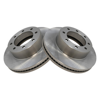 TRQ® - Plain Front Disc Brake Rotors