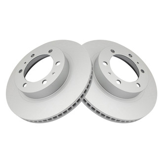 TRQ® - Plain Vented Front Disc Brake Rotors
