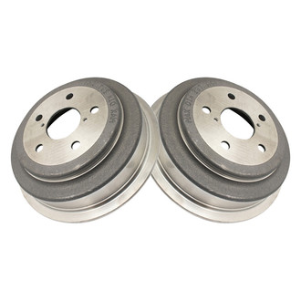 TRQ® - Rear Driver and Passenger Side Brake Drums