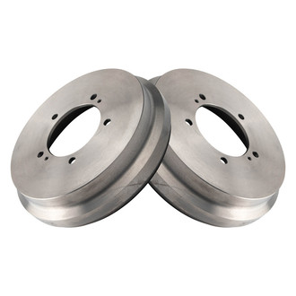 TRQ® - Rear Driver and Passenger Side Brake Drums
