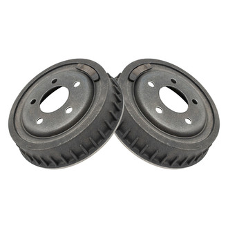 TRQ® - Rear Driver and Passenger Side Brake Drums