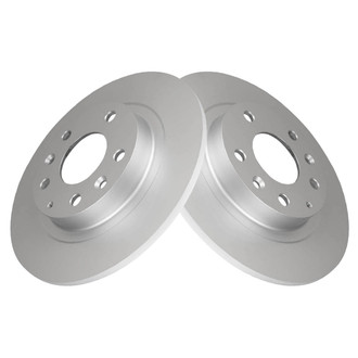 TRQ® - Solid Rear Disc Brake Rotors