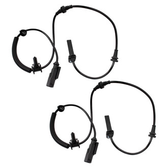 TRQ® - Rear Driver and Passenger Side ABS Wheel Speed Sensor