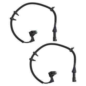 TRQ® - Rear Driver and Passenger Side ABS Wheel Speed Sensor Set