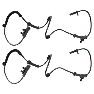 TRQ® - Front Driver and Passenger Side ABS Wheel Speed Sensor