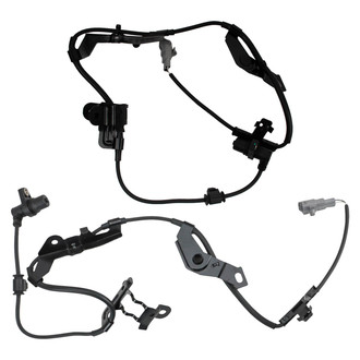 TRQ® - Front Driver and Passenger Side ABS Wheel Speed Sensor