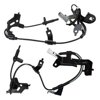 TRQ® - Rear Driver and Passenger Side ABS Wheel Speed Sensor Set