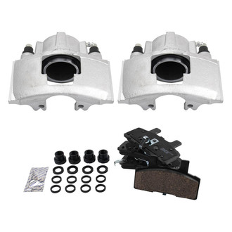 TRQ® - Front Disc Brake Calipers with Ceramic Pads