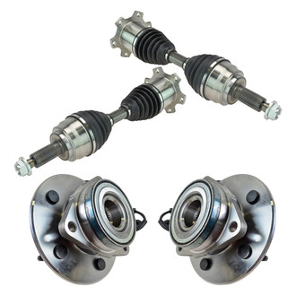 TRQ® - Front Axle Shaft Kit