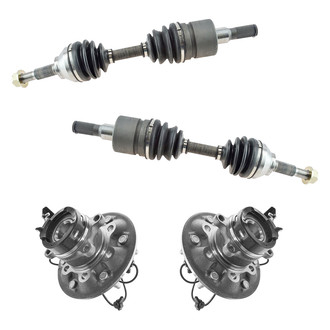 TRQ® - Front Axle Shaft Kit