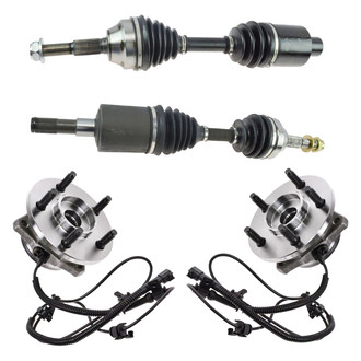 TRQ® - Front Axle Shaft Kit