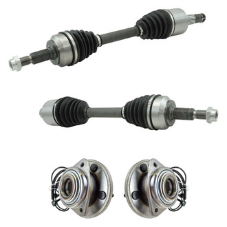 TRQ® - Front Axle Shaft Kit