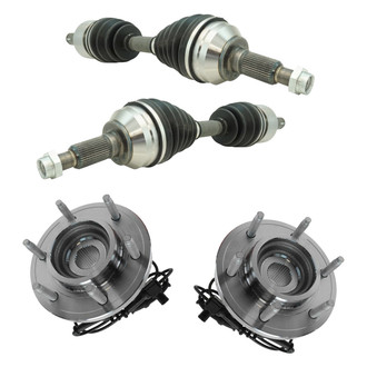 TRQ® - Front Axle Shaft Kit