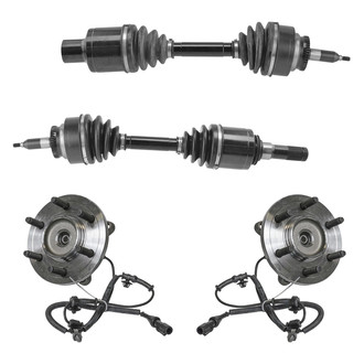 TRQ® - Front Axle Shaft Kit