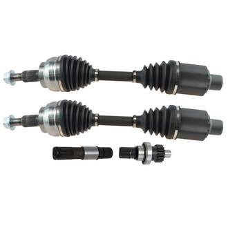 TRQ® - Front Inner and Outer Axle Shaft Kit