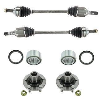 TRQ® - Front Axle Shaft Kit