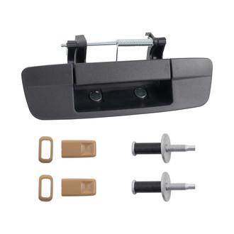 TRQ® - Driver and Passenger Side Exterior Door and Tailgate Handle Set