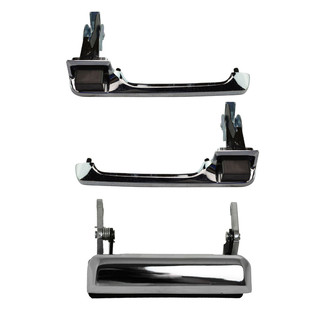 TRQ® - Front Exterior Door and Tailgate Handle Set