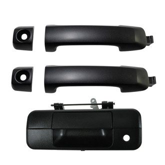 TRQ® - Front Exterior Door and Tailgate Handle Set