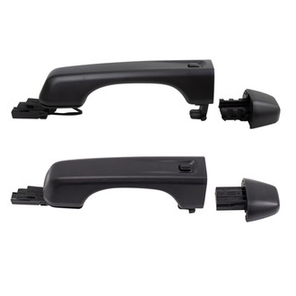 TRQ® - Front Driver and Passenger Side Exterior Door and Tailgate Handle Set