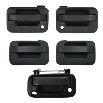 TRQ® - Front and Rear Exterior Door and Tailgate Handle Set