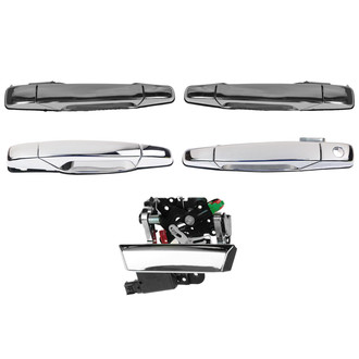 TRQ® - Front and Rear Exterior Door and Tailgate Handle Set