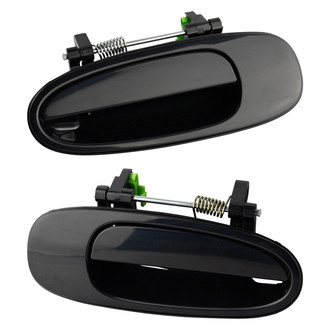 TRQ® - Rear Driver and Passenger Side Exterior Door Handle Set