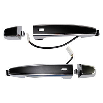 TRQ® - Front Driver and Passenger Side Exterior Door Handle Set