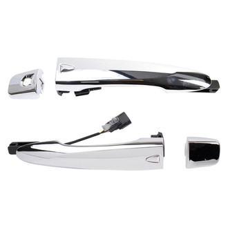TRQ® - Front Driver and Passenger Side Exterior Door Handle Set