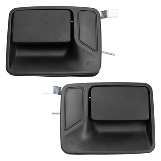 TRQ® - Rear Driver and Passenger Side Exterior Door Handle Set