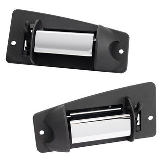 TRQ® - Rear Driver and Passenger Side Exterior Door Handle Set