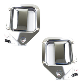 TRQ® - Front Driver and Passenger Side Exterior Door Handle Set