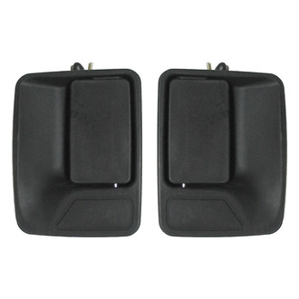 TRQ® - Rear Driver and Passenger Side Exterior Door Handle Set