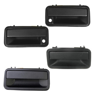 TRQ® - Front and Rear Driver and Passenger Side Exterior Door Handle Set