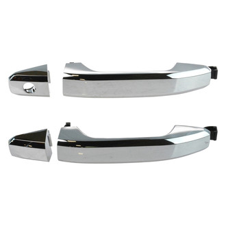 TRQ® - Front Driver and Passenger Side Exterior Door Handle Set